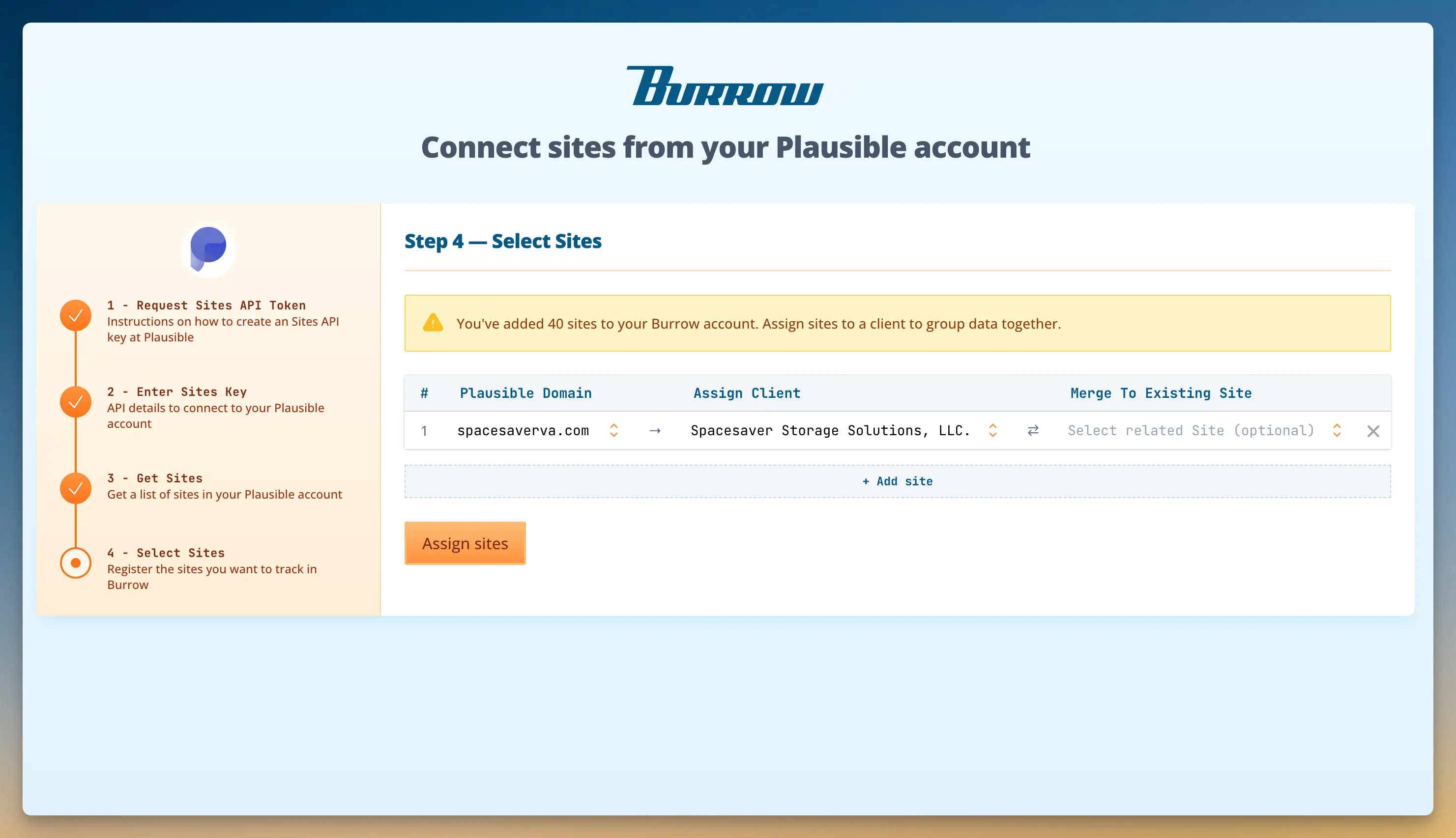 Screenshot of dataset creation interface
